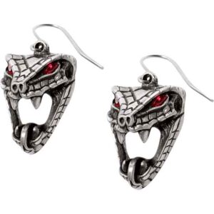 Snake Bite Dropper Earrings