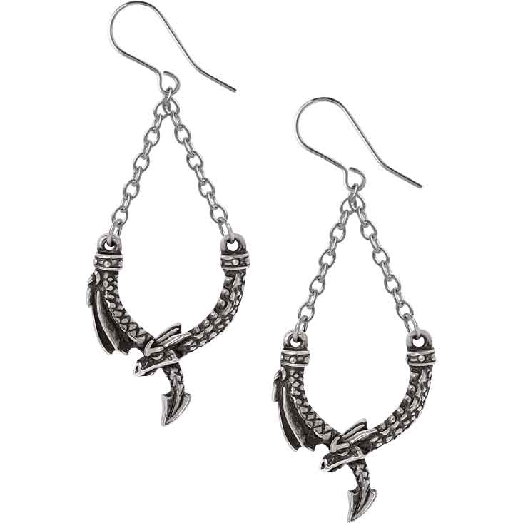 Dragon's Lure Dropper Earrings