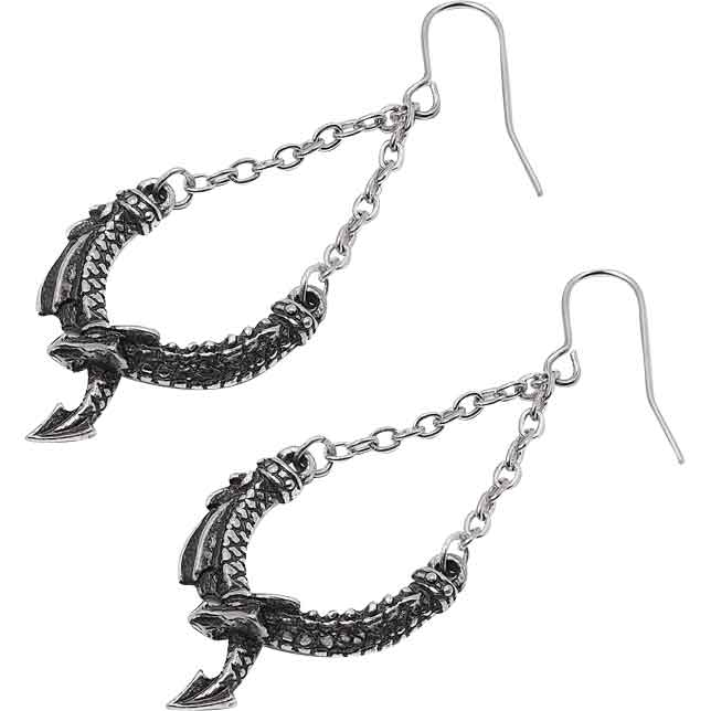 Dragon's Lure Dropper Earrings