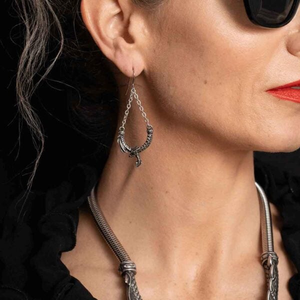 Dragon's Lure Dropper Earrings