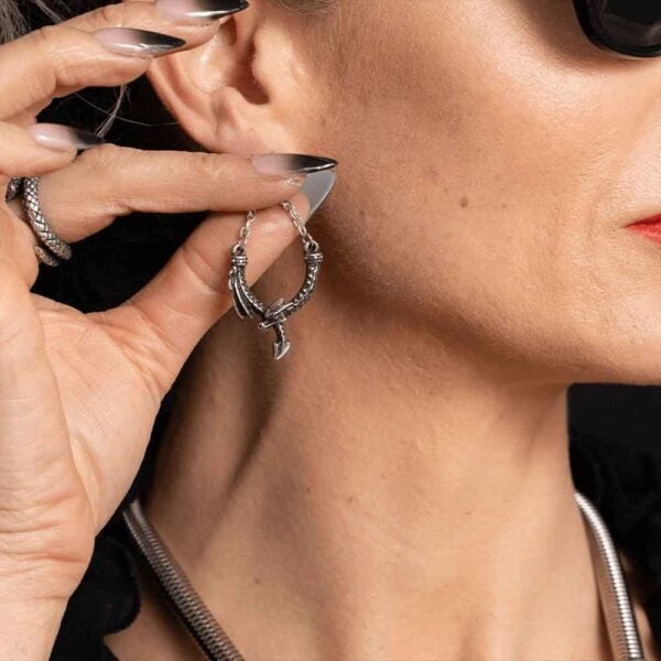 Dragon's Lure Dropper Earrings