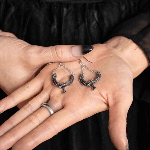 Dragon's Lure Dropper Earrings