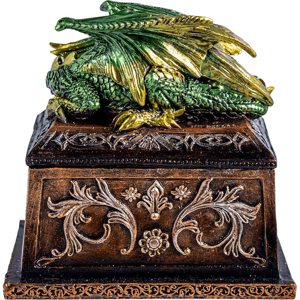 Treasure Guardian Dragon Trinket Box