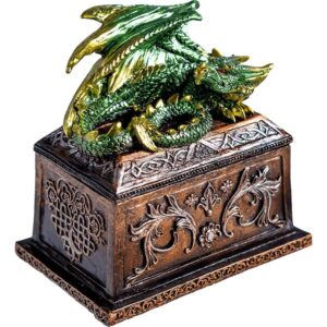 Treasure Guardian Dragon Trinket Box