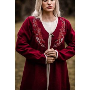 Skadi Viking Birka Coat - Red