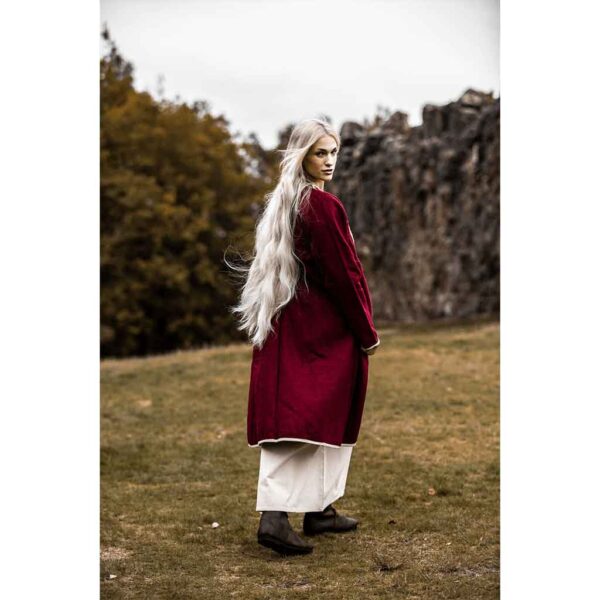 Skadi Viking Birka Coat - Red