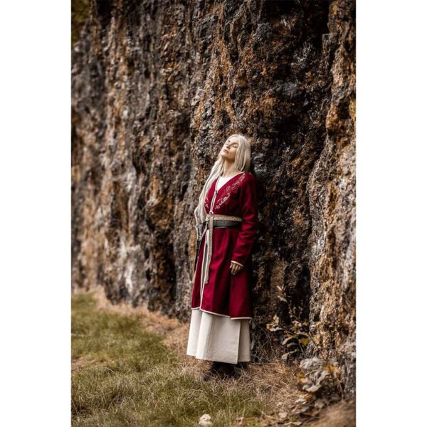 Skadi Viking Birka Coat - Red