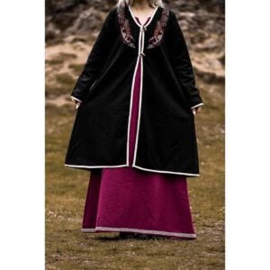 Skadi Viking Birka Coat - Black