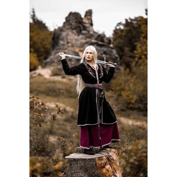 Skadi Viking Birka Coat - Black
