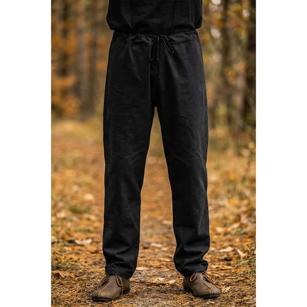 Peter Medieval Trousers - Black
