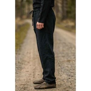 Peter Medieval Trousers - Black