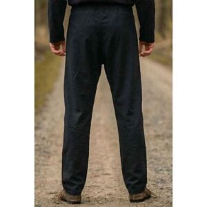 Peter Medieval Trousers - Black