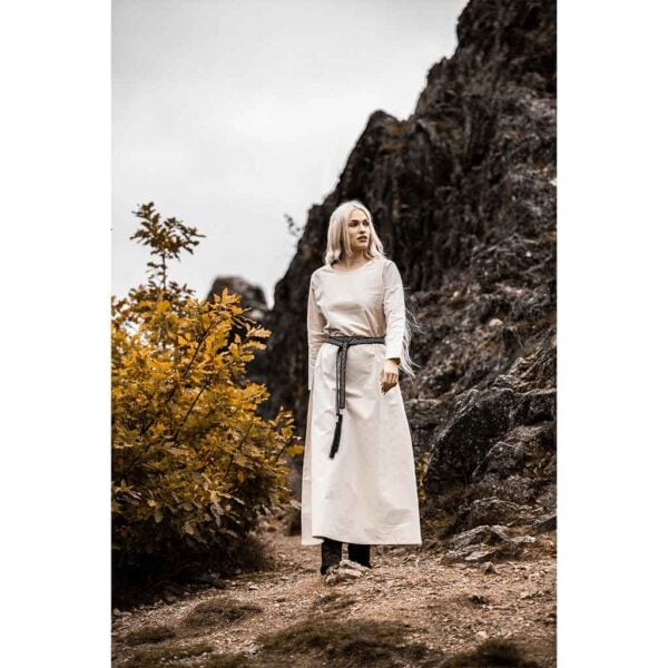 Alvilda Viking Dress - Natural