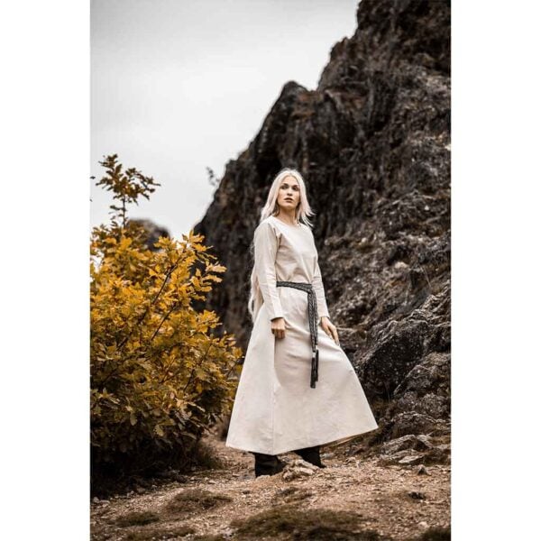 Alvilda Viking Dress - Natural