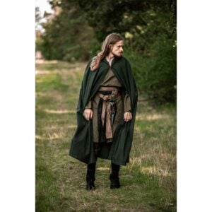 Johannes Medieval Cloak - Green