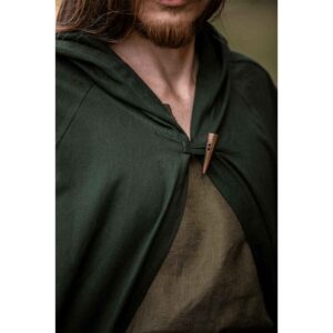 Johannes Medieval Cloak - Green