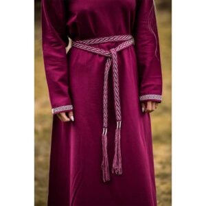 Vigga Embroidered Belt - Red