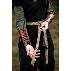Vigga Embroidered Belt - Sand