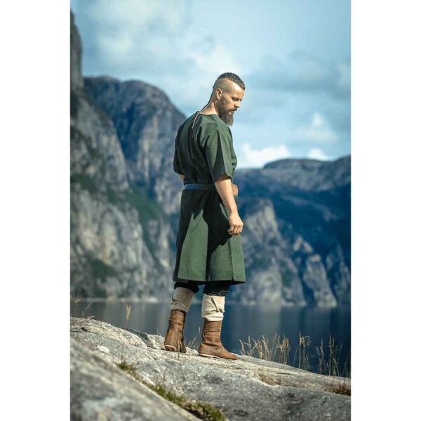 Asgrim Mens Viking Tunic - Green