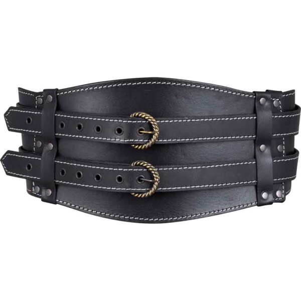Jendrik Leather Double Belt