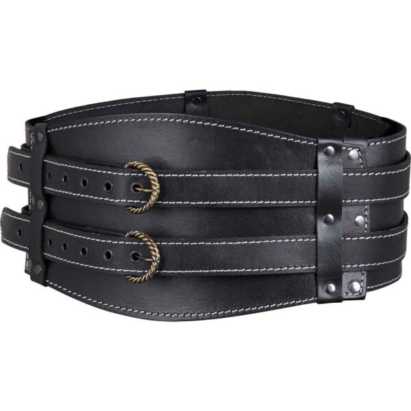 Jendrik Leather Double Belt