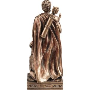 Bronze Odysseus and Argos Greek Pantheon Statue