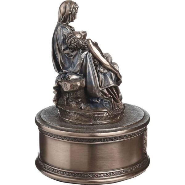 Bronzed La Pieta Urn