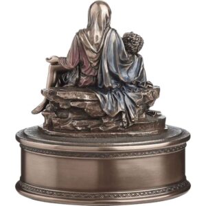 Bronzed La Pieta Urn