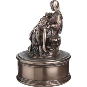 Bronzed La Pieta Urn
