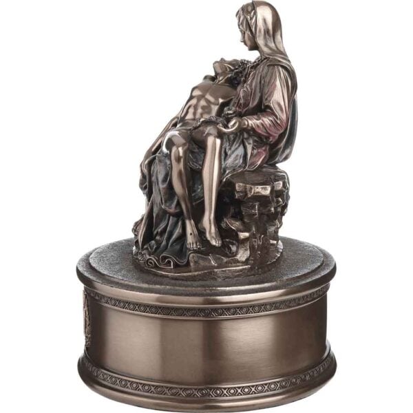 Bronzed La Pieta Urn