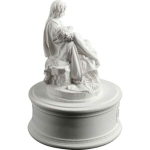 White La Pieta Urn