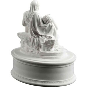 White La Pieta Urn