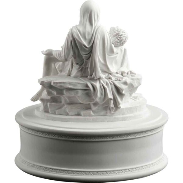 White La Pieta Urn