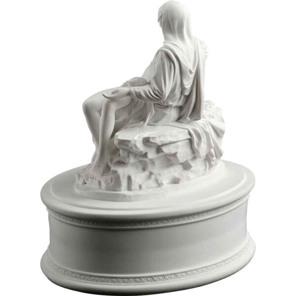 White La Pieta Urn