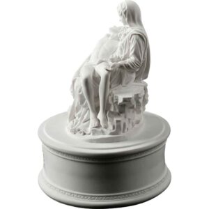 White La Pieta Urn