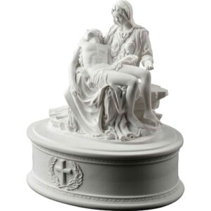 White La Pieta Urn