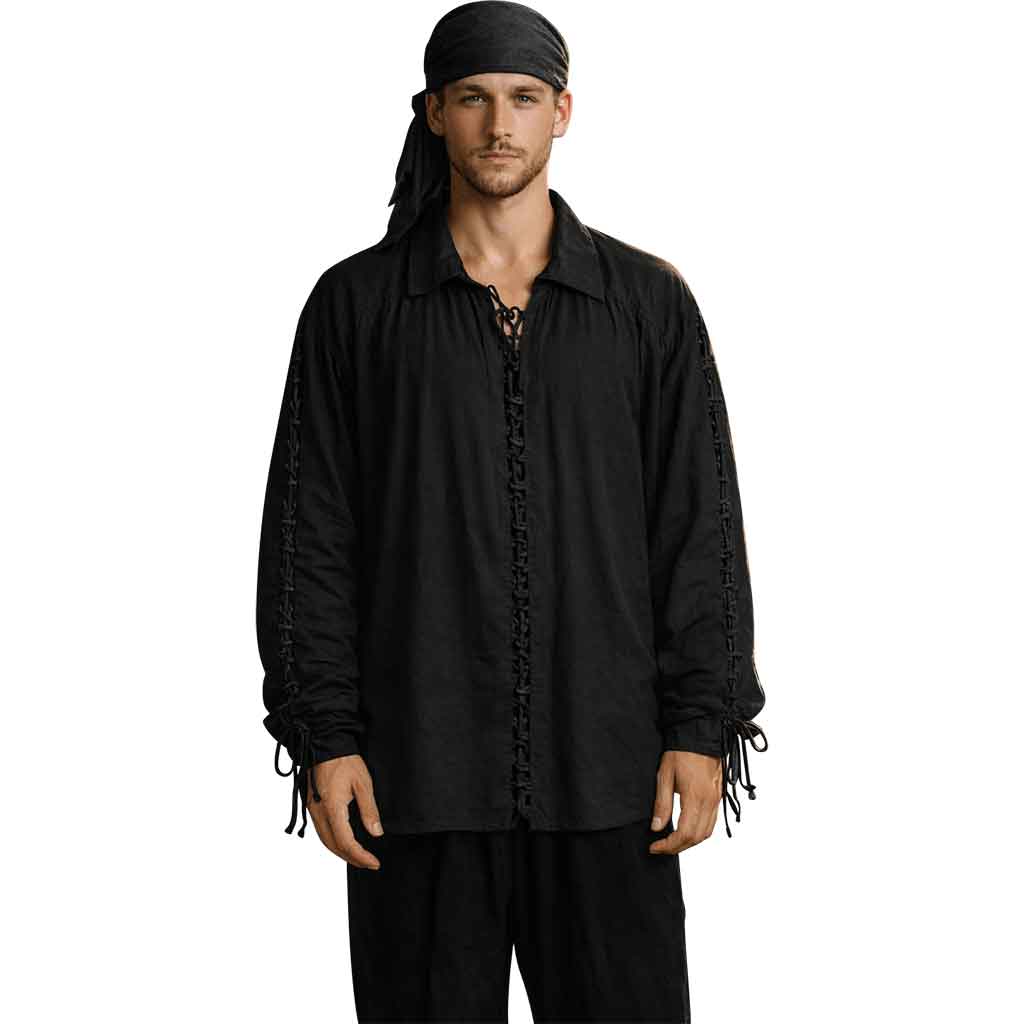 Mariner Lace-Up Pirate Shirt