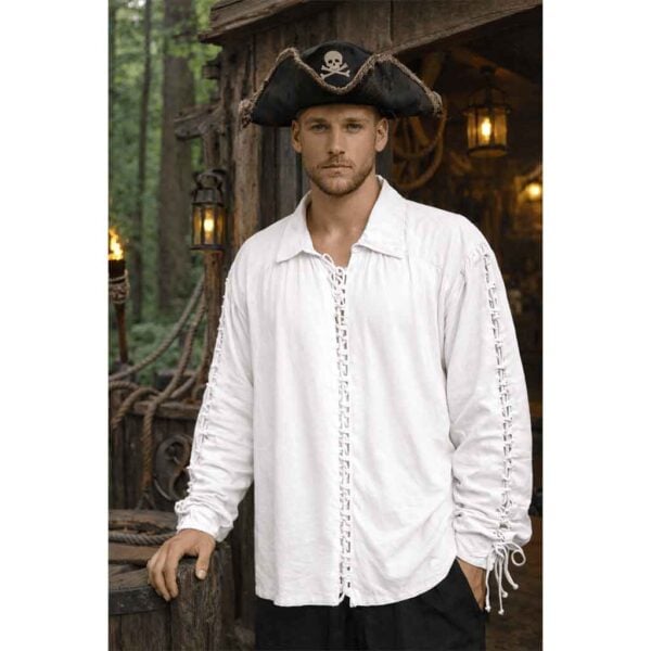 Mariner Lace-Up Pirate Shirt