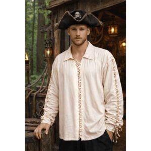 Mariner Lace-Up Pirate Shirt