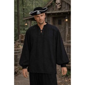 Sea Rover Lace-Up Pirate Shirt