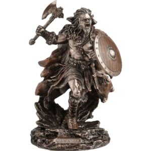 Ragnars Charge Viking Berserker Statue