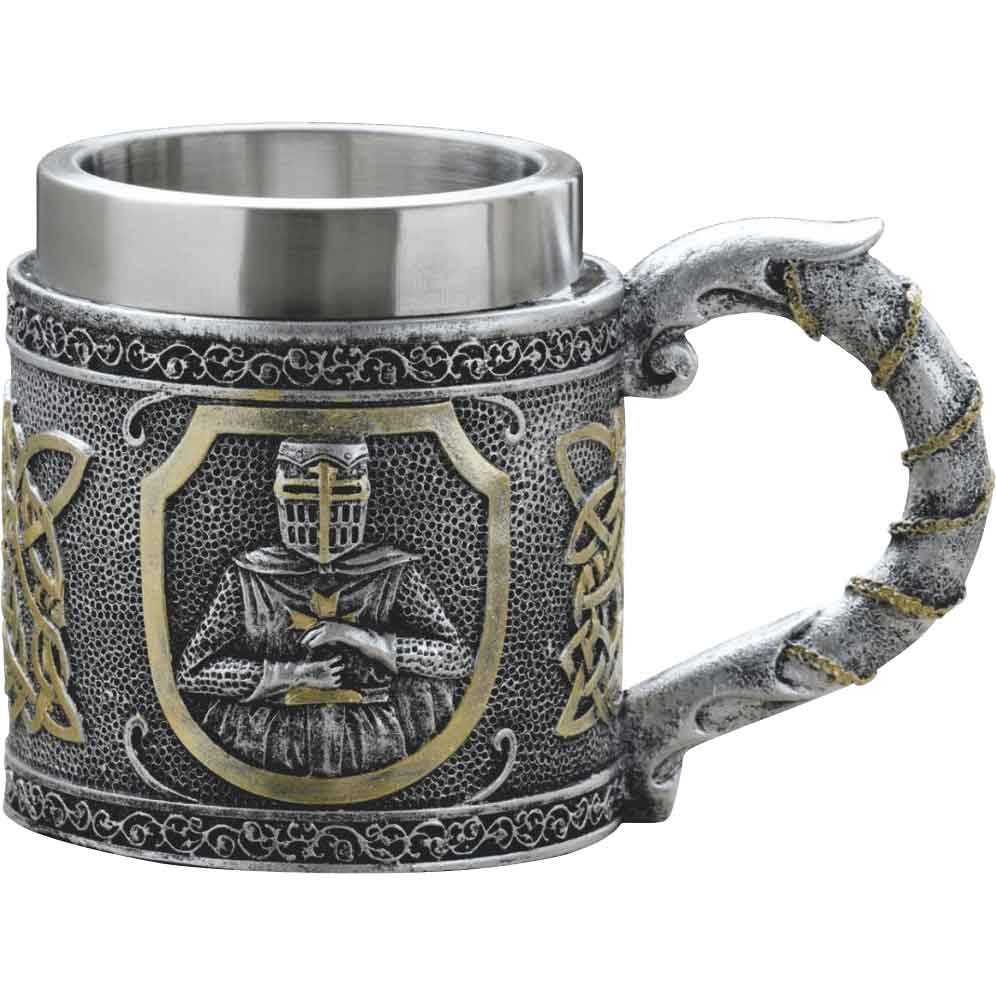 On Watch Crusader Knight Mug