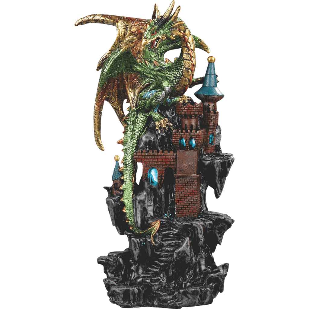 Green Dragon on Fortress Statue
