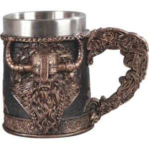 Bronze Knotwork Viking Mug