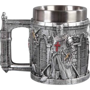 Castled Crusader Knight Mug