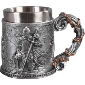 Kneeling Crusader Knight Mug