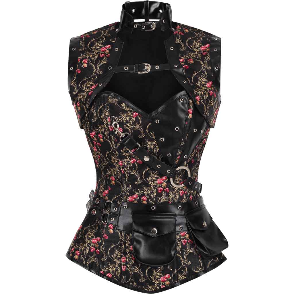 Baroque Rose Corset with Jacket