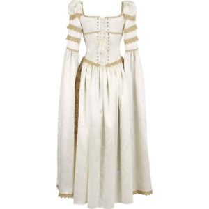 Ivory Elven Rococo Corset Dress