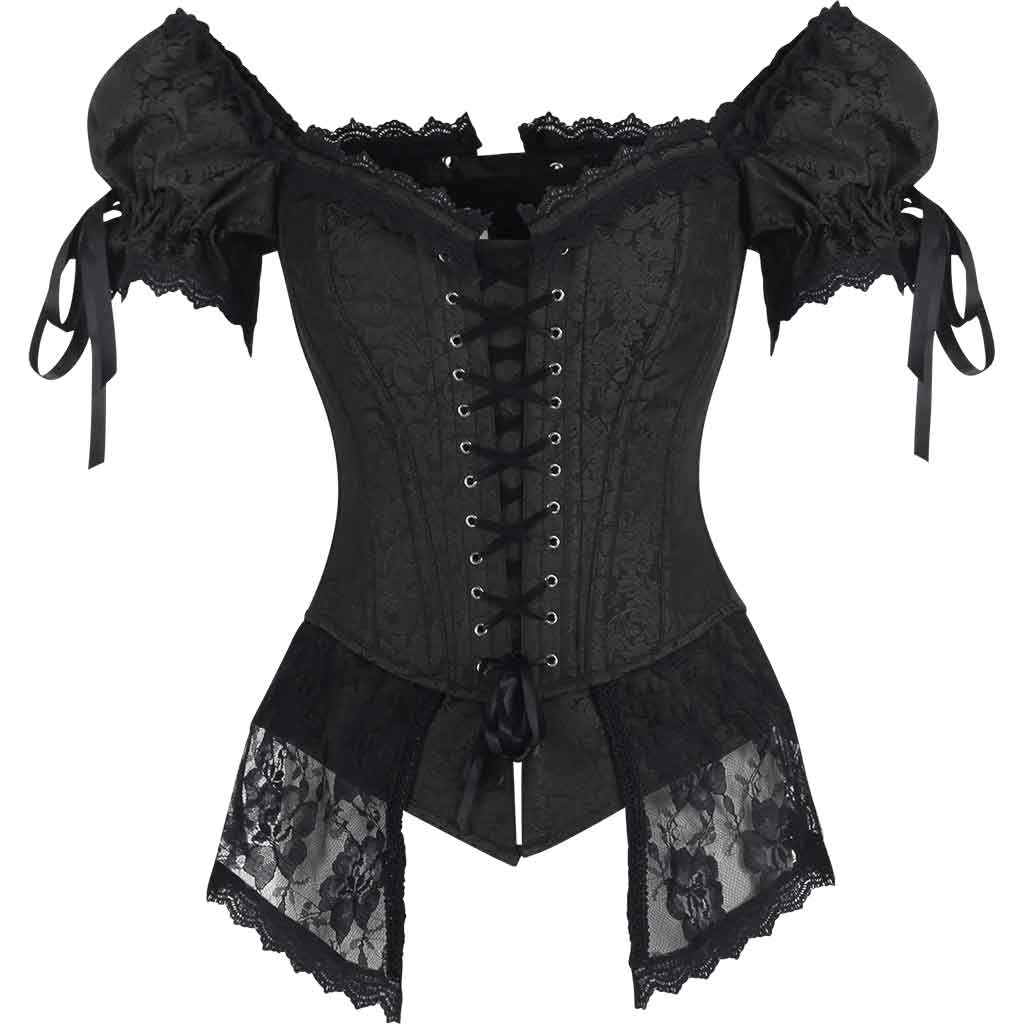 Overbust Rococo Peplum Corset