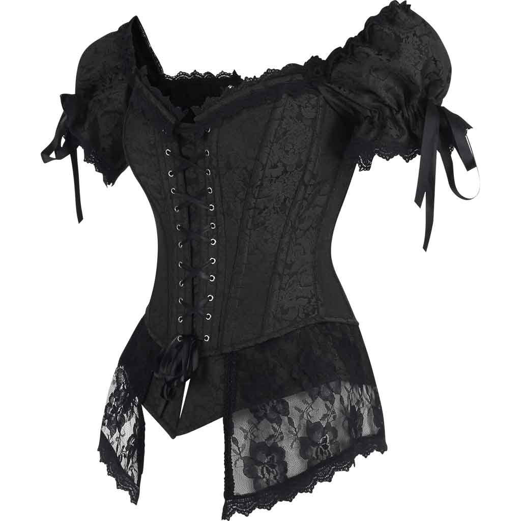 Overbust Rococo Peplum Corset